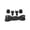 Black, variant on 1 Pcs Elastic No Tie Shoelaces, Tieless Elastic Shoe Laces, Heavy Duty No Tie Shoelaces for Adult with Strong Lock and Speed Shoestrings