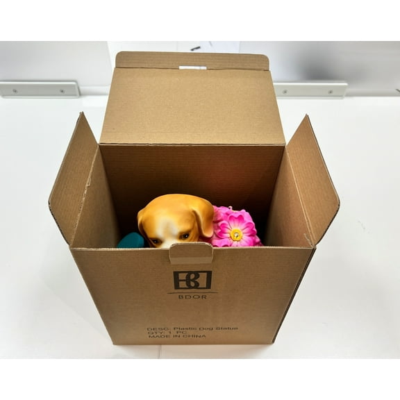 Bdor Plastic Dog Statue