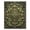 Green, Pattern 2, variant on ODIKA 4' x 6' Machine Washable Non-Slip Area Rug, antique floral High Traffic Rug, Green, 989617