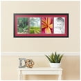 thumbnail image 2 of ArtToFrames Collage Photo Picture Frame with 4 - 8x12 Openings, Framed in Black with Rouge and Black Mats (CDM-3926-5), 2 of 8