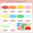 thumbnail image 3 of 36 Pcs Recortes de Papel de Caramelo Coloridos, Decoraciones para Tablones de Anuncios, 3 of 7