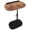 Brown, variant on Beuway C Shaped Side Table,Adjustable-Height 360°Swivel Couch End Table that Slide Under(Rust Brown)