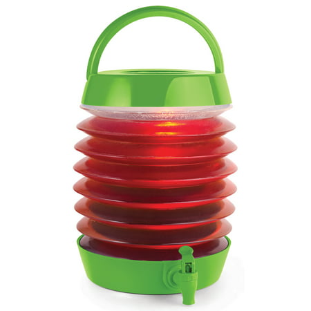 Collapsible Beverage Container Drink Dispenser 2 Gallon Large Colors