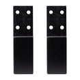 thumbnail image 4 of 2 Pieces Bed Frame Replacement Legs Furniture Support Legs for Table Cabinet 4.82inch, 4 of 8