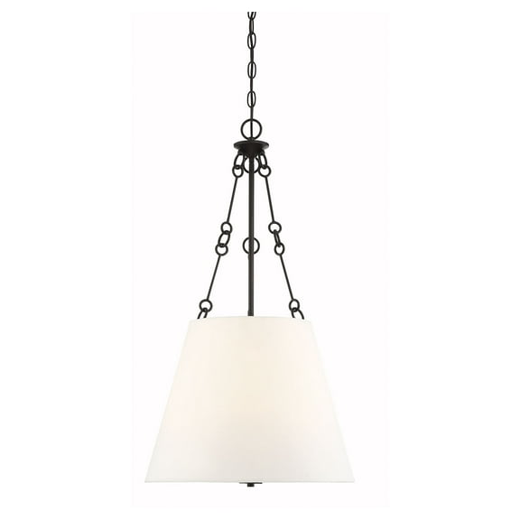 Austin 4-Light Pendant in English Bronze