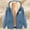 Blue Coats for Winter, variant on XPMWRP Women's Fleece Lined Thicken Hoodie Printed Coats Long Sleeve Loose Zipper Drawstring Jackets Winter Soft Warm Trendy Clothes with Pocket Black XXL