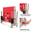 thumbnail image 6 of Costway Jumbo 4-to-Score 4 in A Row Game Set Outdoor Indoor Adults Kids Family Fun, 6 of 11