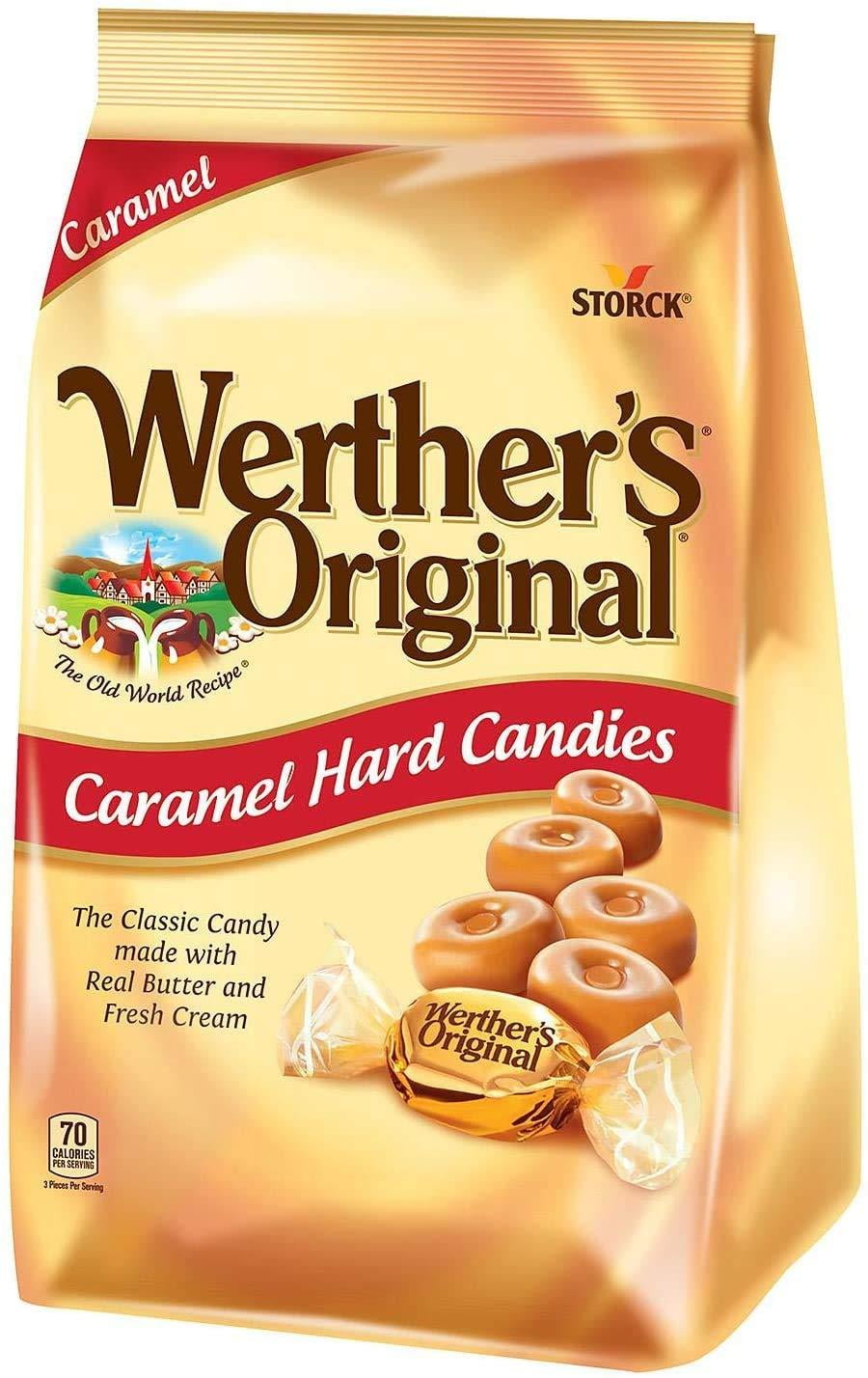 Werther's Original Hard Candies Caramel, 34 Oz 1 Pack 2.12 Pound