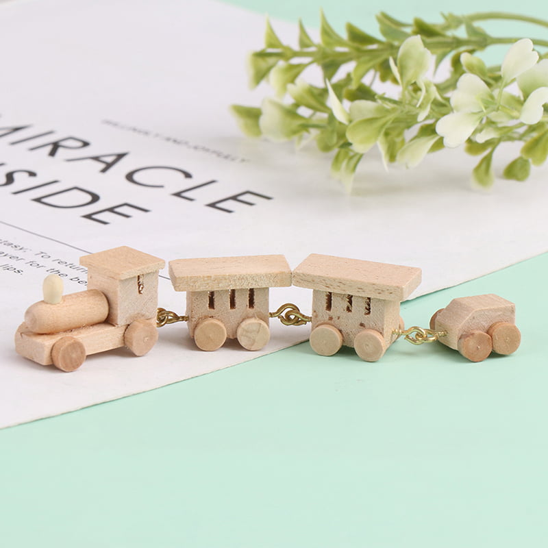 1:12 Scale Natural Finish Wooden Rabbit Hutch Dolls House Miniature Garden DOL 