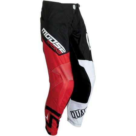 Moose Racing Qualifier Pants Black/Red (Black,