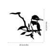 thumbnail image 2 of Estaca para pájaros de jardín, arte en metal, adorno para jardín al aire libre, para cama., 2 of 3