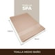 thumbnail image 3 of Toalla Medio Baño Spring Air 70x140 Cm Algodón Ultra Suave Beige Spa Medio Baño, 3 of 7