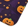 thumbnail image 3 of Halloween Pumpkin Bat Pattern Dish Drying Mat for Kitchen 1 Pack, Ultra Absorbent Microfiber Dishes Drainer Mats,18x24in(46x61cm), 3 of 4