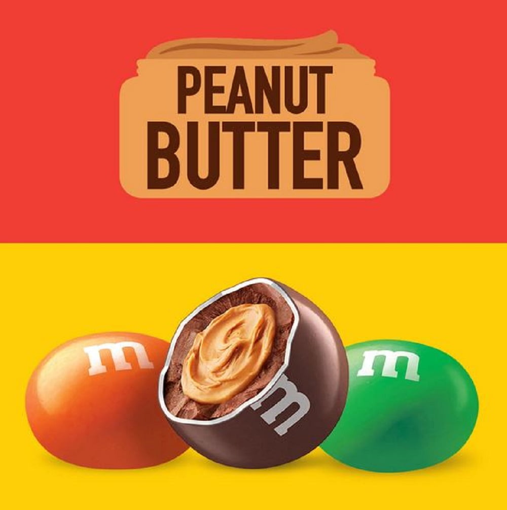 M&M'S Peanut Butter Chocolate Bulk Candy Jar (55 oz.)