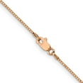 thumbnail image 4 of Diamond2Deal 10K Rose Gold .9 mm Box Chain Necklace for Women 20", 4 of 6