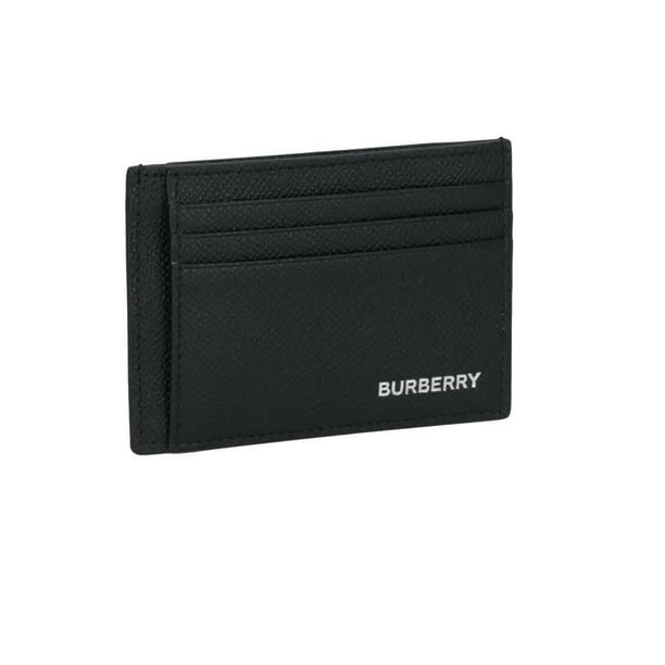 Burberry Black Money Clip Card Case 