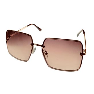 Lucky ? Brand D2009 BLUSH Sunglasses Lucky Brand Womens Matte Blush Plastic Soft Square Sunglass  main image 3