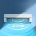 thumbnail image 4 of Ventilateur Oscillant Mural avec Télécommande 3 Vitesses Réglables Batterie Rechargeable USB C pour Maison Intelligente, 4 of 9