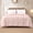 Blush, variant on Modern Threads Down Alternative Reversible Comforter Denim & Cloud, Queen