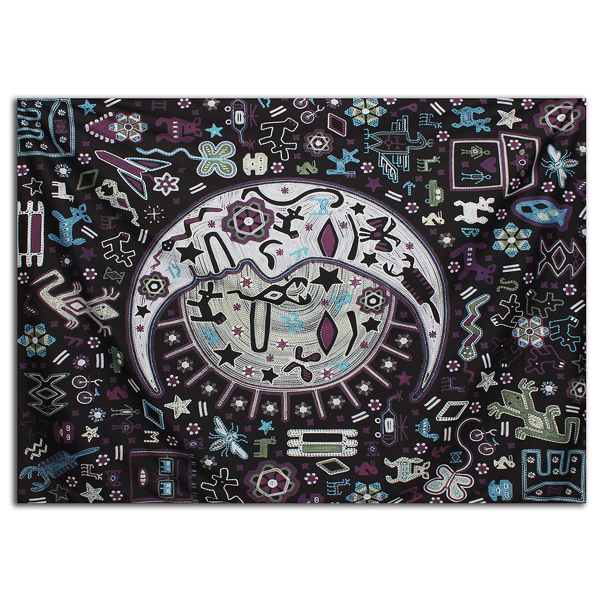 Indian Mandala Tapestry Hippie Colorful Wall Hanging Bohemian Bedspread Decor CA