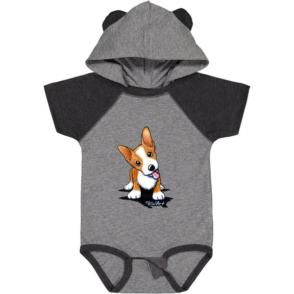 Inktastic Corgi Puppy Boys or Girls Baby Bodysuit