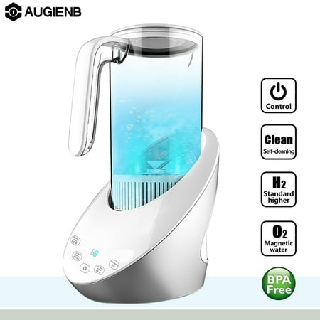 AUGIENB 1.5L Hydrogens-Rich Alkaline Water Energy Filter Jug Bottle Cup Ionizer Generator Machine Keep Slim Improve Skin Sleeping Prevent Chronic (Best Ionizer Water Machine)