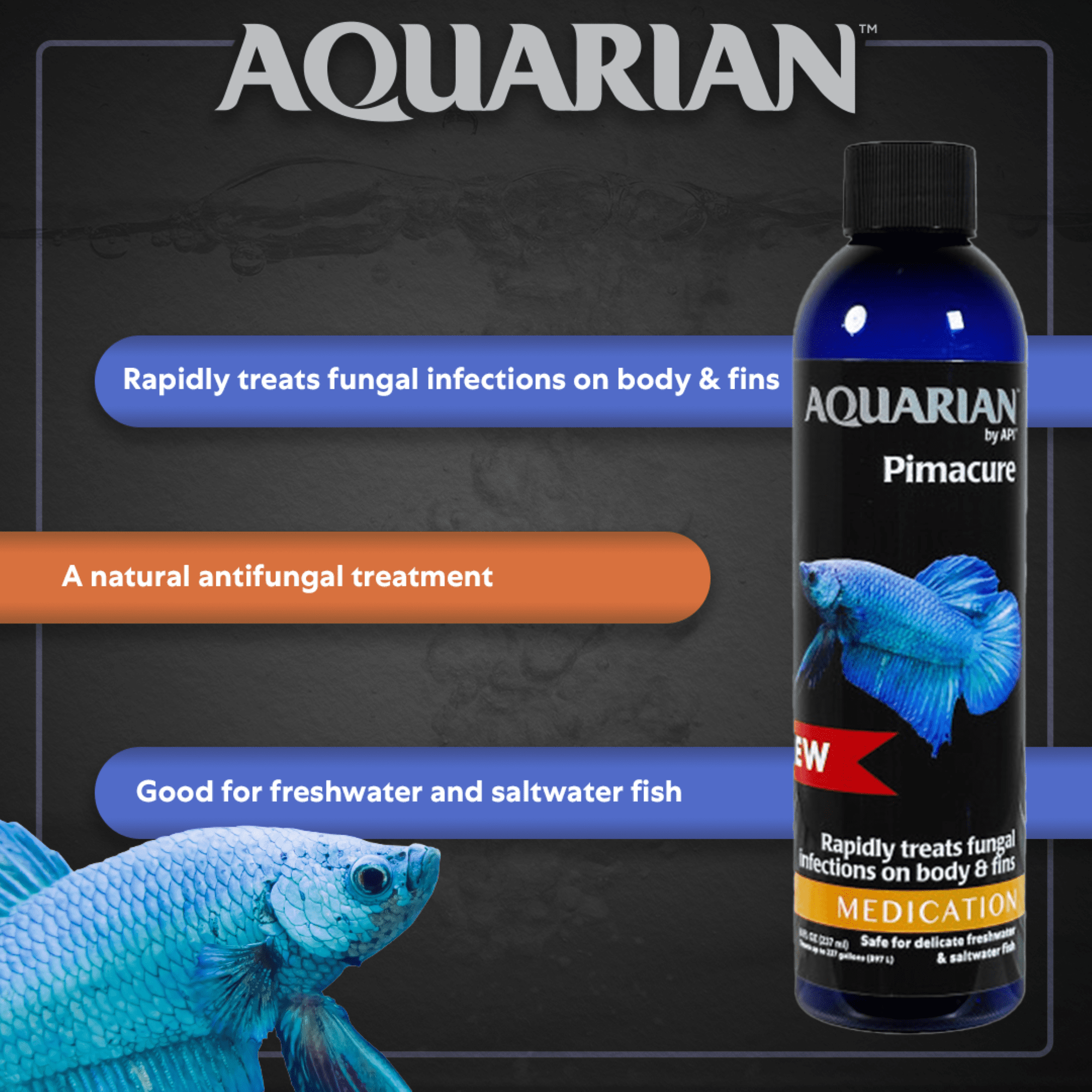 (3 pack) AQUARIAN Pimacure