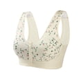 thumbnail image 1 of Qarigey Cómodo sujetador de mujer con banda elástica para entrenamientos de alto impacto ropa interior de mujer sujetador Bralette lencería Ropa interior color de piel 42/95【3XL】, 1 of 6