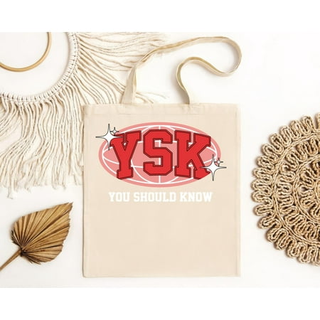 vintage You Should Know Podcast Classic Black 2024 Men Tote Bag Women Tote Bag-TH21954
