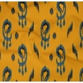 thumbnail image 4 of oneOone Organic Cotton Poplin Twill Fabric Paisley Ikat Print Sewing Fabric BTY 42 Inch Wide, 4 of 4