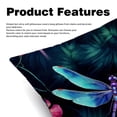 thumbnail image 2 of Dragonfly Pillow Covers and Throw Pillow Inserts - Set of 2, Available in 16x16, 18x18, and 20x20 Inches, Featuring Unique Patterns for Home Decor, 2 of 6