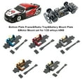 thumbnail image 1 of Baohd Bottom Plate Frame Radio Tray Motor Mount Set For 1/28 Wltoys K969 RC Car Bottom Plate Frame Radio Tray Set RC Car Gold 1Set, 1 of 6