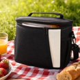 thumbnail image 5 of Lunch Tote | Reusable Insulated Leak Proof Work Lunch Bag for Adults, Portable Thermal Meal Prep Bag for Office, Picnic, School, 5 of 5