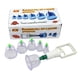 thumbnail image 2 of 1 Sets 6 Cups Hijama Cupping Set With Pump Vacuum Suction Cups For Body Cellulite Cupping Massage Back Pain Relief, 2 of 5