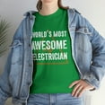 thumbnail image 7 of World's Most Awesome Electrician Shirt - Funny Line Worker Gift - ID: 471, 7 of 7