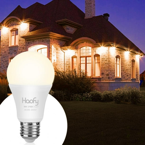 ANGGREK LED Bulb Round Bulb Neon Light Bulb 9 Watts Outdoor