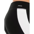 thumbnail image 4 of Athletic Works Women's Active Varsity Stripe 6.5" Bike Shorts, 4 of 5