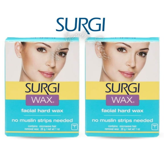 SURGI Facial Hard Wax 1 oz (82504) x 2