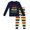 AB339 Navy, variant on Tisuna Girls Fall Pajamas Set Kids Loose Long Sleeve Crew Neck Letter Print Tops And Pants Sleepwear Children'S 2 Pieces Nightwear Clothing Set Size 2-3 Years