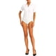 thumbnail image 2 of Inspire Chic Conjunto Mono de Mujer, Camisa de Trabajo de Manga Corta, Botones, Talla M, Blanca, 2 of 6