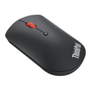 Lenovo ThinkPad Bluetooth Silent Mouse - Optical - Wireless - Bluetooth - Black - 2400 dpi - Scroll Wheel - 3 Button(s)