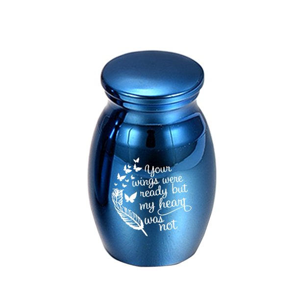 engqiyeguanli Small Keepsake Urn for Ashes Mini Cremation Urns for