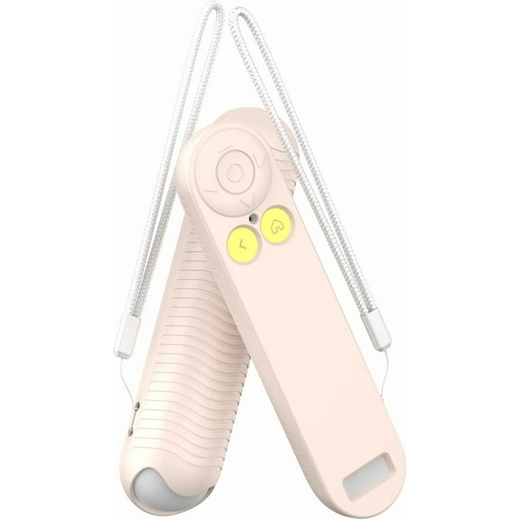 Silicone Nex Playground Game System Case, Anti Slip Shockproof, Remote Protective Sleeve with Lanyard (Off White)