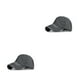 thumbnail image 2 of Gorra de béisbol Qarigey para mujer con cola de caballo Poliéster Negro 2piezas, 2 of 6