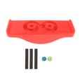 thumbnail image 1 of Greeniant Plastic Wobble Balance Board Kids Rocker Strip Board w/ Antislip Toy Gimnasios en casa Rojo, 1 of 1