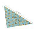 thumbnail image 2 of Dog Bandanas, lemon ice cream Adjustable Dog Scarf Triangle Bib Handkerchief Accessories for Small Medium Large Dogs, Cats, Pets, 2 of 6