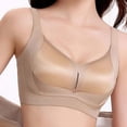 thumbnail image 5 of Njagoc3 Wireless Bras for Women V Neck Wide Straps Seamless Comfortable Underwire Free Daily Bra, 5 of 6