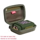thumbnail image 2 of Funda rígida de viaje Hermitshell para altavoz JBL Go 3, color verde, 2 of 6