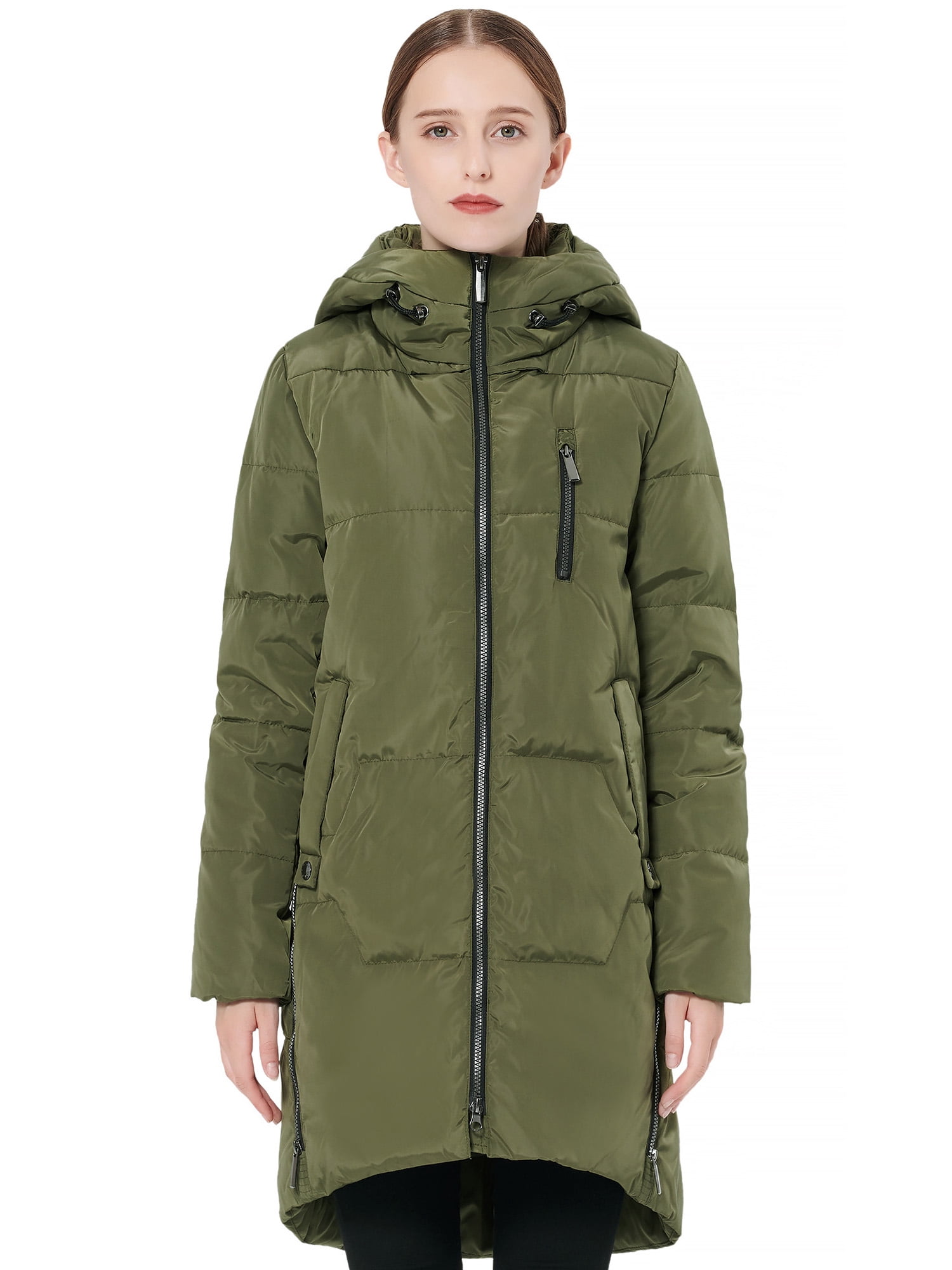 Down Coat Parka Coat with Hood 