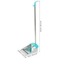thumbnail image 2 of Raindrops Handle Dustpan with Stainless Steel and Plastic, Lightweight Dustpan for Home Cleaning, 2 of 8